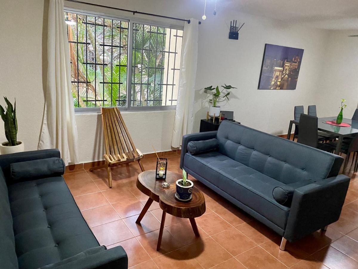 Peach35 Apartamento Centrico, 5 Min De La Playa แคนคูน ภายนอก รูปภาพ